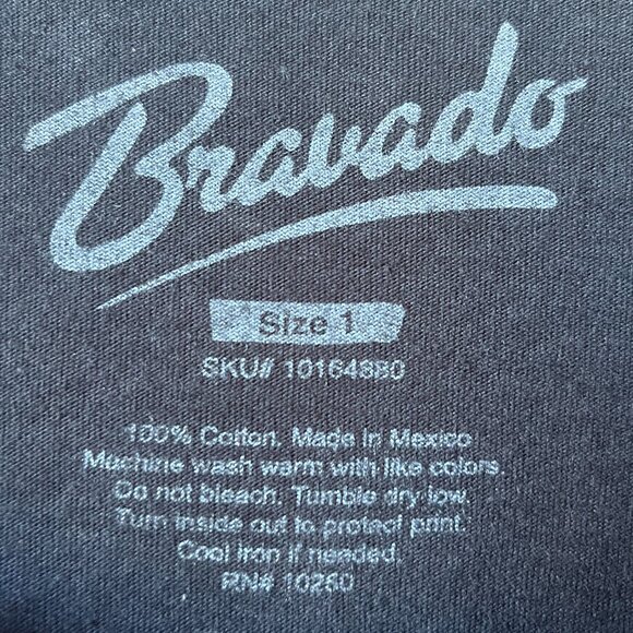 Bravado Rolling Stone black Vintage Tee 1x - Picture 3 of 3